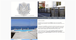 Desktop Screenshot of m-inox.hr