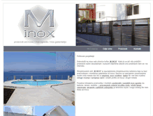 Tablet Screenshot of m-inox.hr